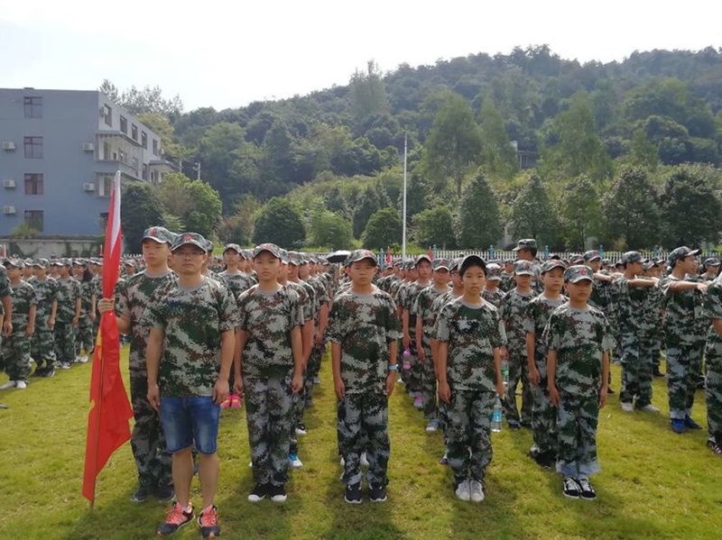 2018年郴州四中軍訓