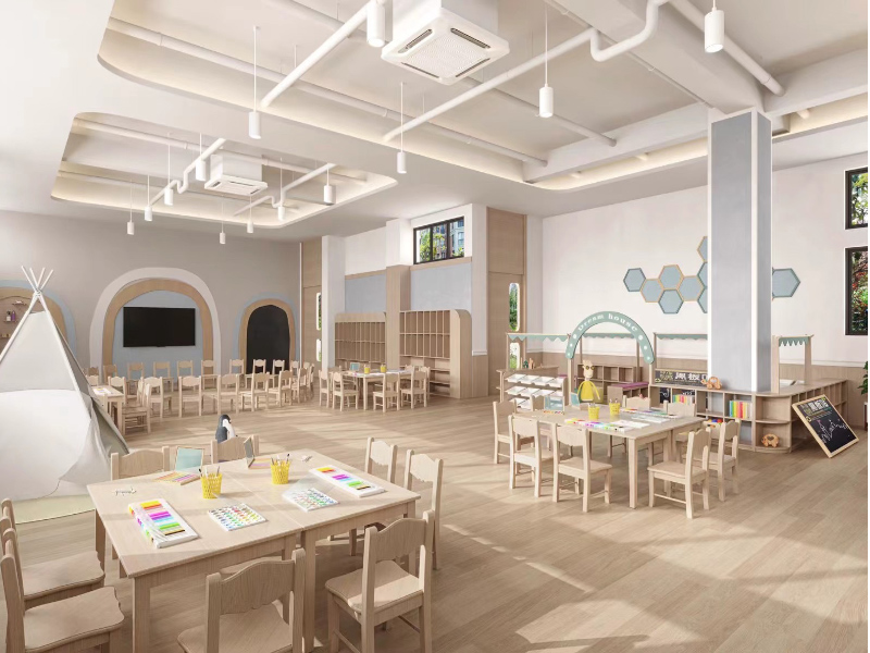蘇仙區(qū)第二十一幼兒園餐桌 餐廳 食堂