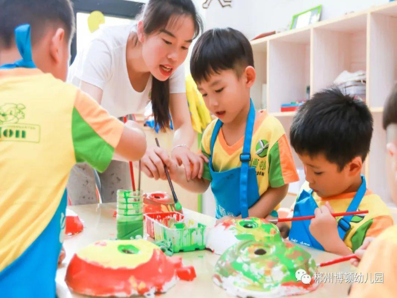 郴州市蘇仙區博頓幼兒園美術涂鴉